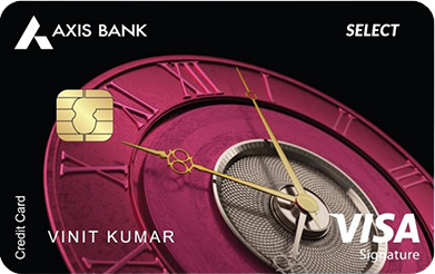 Axis Bank Credit Cards axis bank select credit card
